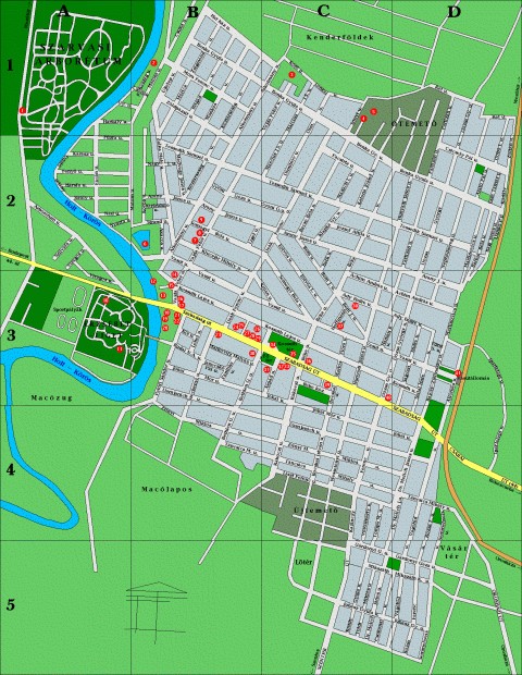 békésszentandrás térkép Szarvas térkép, Békésszentandrás térkép   Térkép Center Kft. Budai  békésszentandrás térkép