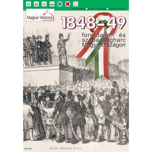 1848-49 forradalom és szabadságharc Magyarországon térkép Magyar História Stiefel 