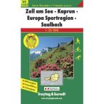  WK 5382 Zell am See-Kaprun-Europa Sportregion turista térkép Freytag 1:35 000 