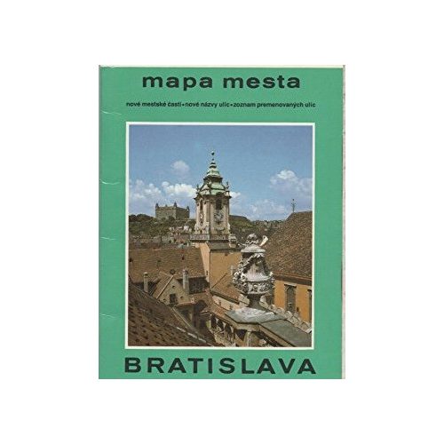Pozsony térkép Pozsony várostérkép Bratislava akciós térkép régi