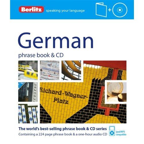 Berlitz német szótár és CD German Phrase Book & CD