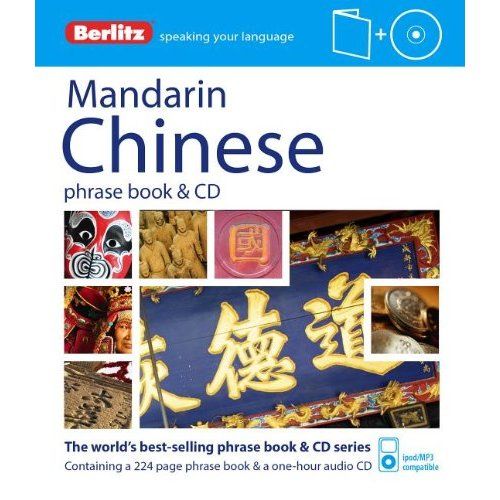 Berlitz kínai mandarin szótár CD Chinese Phrase Book & CD