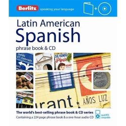   Berlitz latin-amerikai spanyol szótár cd Latin American Spanish Phrase Book & CD