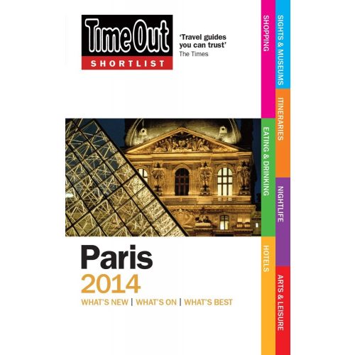 Time Out útikönyv Shortlist Paris Párizs  