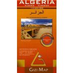 Algéria domborzati térkép Gizi Map 1: 2 500 000 