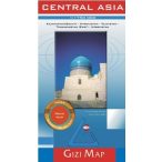   Közép-Ázsia autós térkép  Central Asia Gizi Map 1:1 750 000   
