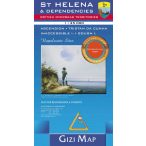 St. Helena térkép Gizi Map 1:35 000 