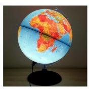 Magyar feliratos világító földgömb 30 cm - duó, kétfunkciós, domborzati és  politikai földgömb egyben Technodidattica 2025. 