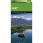   Bled turista térkép Kartografija Novo 1:25 000 Bled térkép