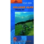   Júliai Alpok turista térkép Planinska Zveza Slovenije 1:50 000 