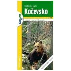   Kocevsko turista térkép Planinska zveza Kod and Kam 1:50 000 