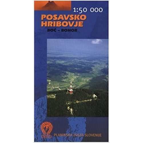 Posavsko turista térkép Planinska zveza Kod and Kam 1:50 000 