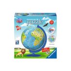 180 db-os 3D gömb Puzzle Földgömb gyerekeknek (12338)