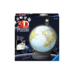   Világító Földgömb puzzle - 540 db-os 3D puzzle - puzzle földgömb Ravensburger 11549 