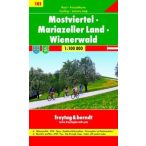   RK 101 Mostviertel kerékpáros térkép Freytag & Berndt 1:100 000 