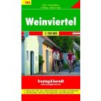  RK 103 Weinvierte kerékpáros térkép Freytag & Berndt 1:100 000 