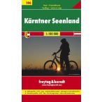   RK 106 Karintiai tóvidék, 1:100 000 kerékpáros térkép Freytag & Berndt 1:100 000 