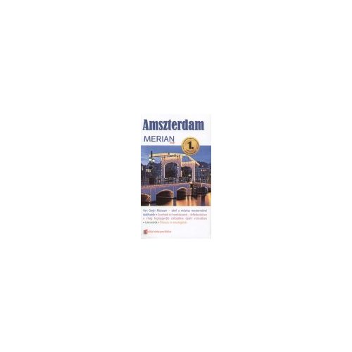 Amszterdam útikönyv Merian kiadó 