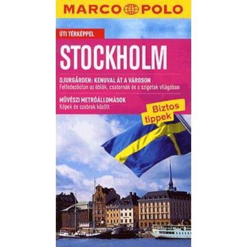 Stockholm útikönyv Marco Polo 
