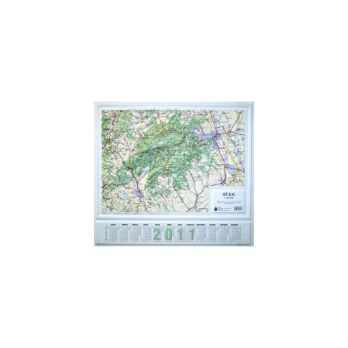 Bükk dombortérkép Magyar Honvédség 1:100 000 63x57 cm