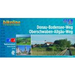   Donau-Bodensee-Radweg kerékpáros atlasz Esterbauer 1:50 000  Duna kerékpáros térkép