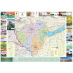   Zala megye - vármegye térkép Stiefel hajtogatott 1:140 000 