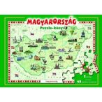  Magyarország puzzle-könyv Manó Könyvek Kiadó 