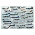   EuroGraphics - Modern Warplanes - 1000 db-os puzzle - Modern háborús repülőgépek 6000-0076 