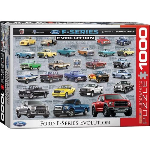 EuroGraphics - 6000-0950 - Ford F-Series Evolution - 1000 db-os Ford autós puzzle