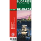   Budapest I.V.VI.VII. Kerület - Belváros térkép Topopress 1:7 500 