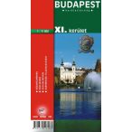 Budapest XI. kerület térkép Topopress 1:11 000 