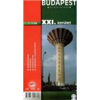 Budapest XXI.kerület térkép Topopress 1:11 000 