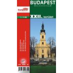Budapest XXII. kerület térkép Topopress 1:11 500 