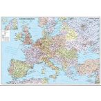   Európa országai falitérkép, könyöklő Nyír-Karta  70x50 cm