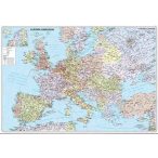  Európa országai keretezett falitérkép Nyír-Karta  70x50 cm