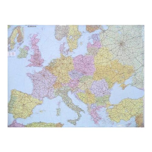 Európa országai falitérkép faléces Freytag 1:3 500 000 126x90 