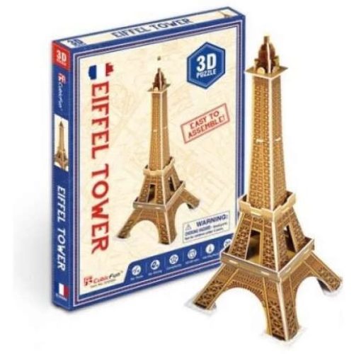  Eiffel torony puzzle játék 3D -s 20 darabos 