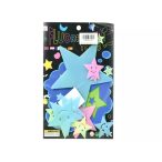   Fluoreszkáló sötétben világító csillagok szett - mosolygó foszforeszkáló csillagok 