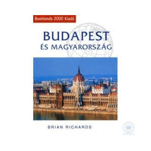  Budapest és Magyarország útikönyv Booklands 2000 kiadó 