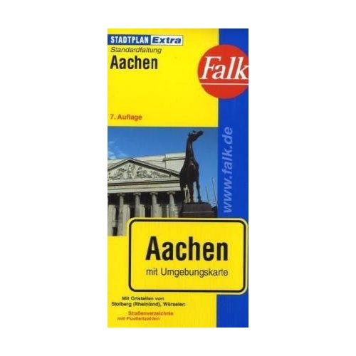 Aachen térkép Falk 1:20 000 
