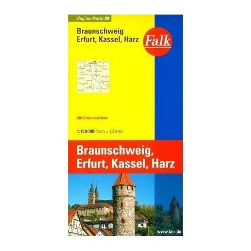 Braunschweig térkép Falk 1:20 000 