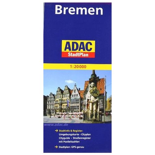 Bremen térkép ADAC 1:20 000 