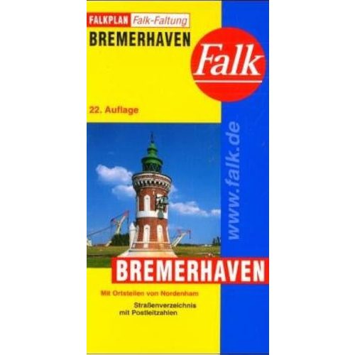 Bremerhaven térkép Falk 1:17 000 