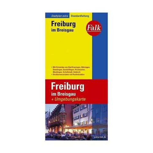 Freiburg térkép Falk 1:15 000 