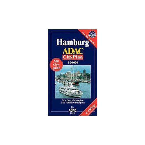 Hamburg térkép ADAC 1:25 000 