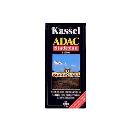 Kassel térkép ADAC 1:15 000 