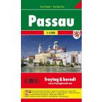 Passau térkép Freytag  pocket 1:4000 