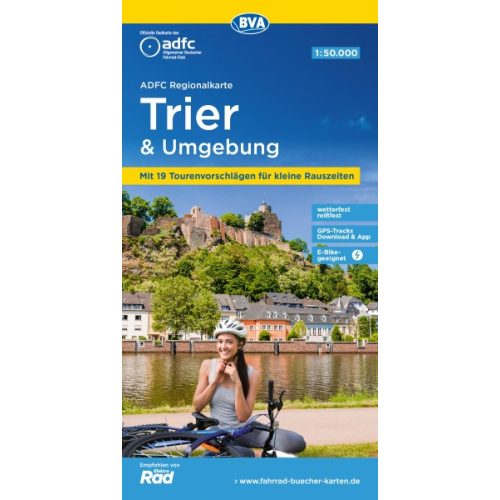 Trier térkép ADAC 1:15 000 