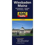 Wiesbaden térkép ADAC 1:15 000 