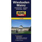 Wiesbaden térkép ADAC 1:15 000 